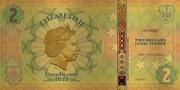 2 Dollars - Elizabeth II Unity obverse image