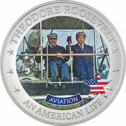 2 Dollars - Elizabeth II Aviation, Cook Islands, 2022 reverse image