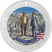 2 Dollars - Elizabeth II National Parks, Cook Islands, 2022 reverse image