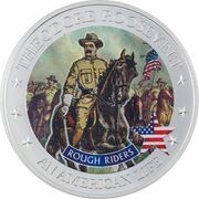 2 Dollars - Elizabeth II Rough Riders, Cook Islands, 2022 reverse image