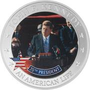 2 Dollars - Charles III 35th President, Cook Islands, 2023 reverse image
