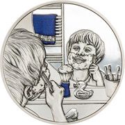 2 Dollars - Charles III Daddy Boy, Cook Islands, 2023 reverse image