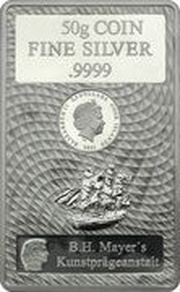 2.5 Dollars - Elizabeth II Bounty obverse image