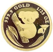 3 Dollars - Elizabeth II Koala, Cook Islands, 2016 reverse image