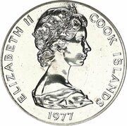 5 Dollars - Elizabeth II Atiu Swiftlet obverse image