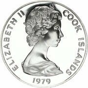 5 Dollars - Elizabeth II Rarotongan Fruit Doves obverse image