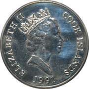 5 Dollars - Elizabeth II Peregrine falcon obverse image