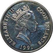 5 Dollars - Elizabeth II Bee Hummingbird obverse image