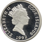 5 Dollars - Elizabeth II Discovery of America obverse image