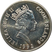5 Dollars - Elizabeth II Mandrill obverse image