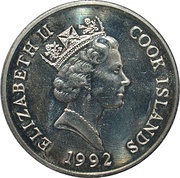 5 Dollars - Elizabeth II Butterfly obverse image
