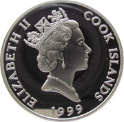 5 Dollars - Elizabeth II Kakerori Bird obverse image