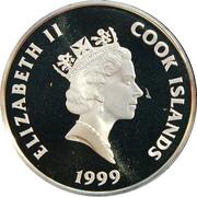 5 Dollars - Elizabeth II Moon Landing obverse image
