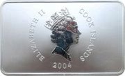 5 Dollars - Elizabeth II Eight Immortals Crossing Sea obverse image