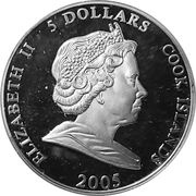 5 Dollars - Elizabeth II Ferrari 500 F2 obverse image