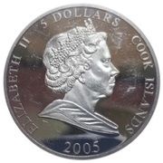 5 Dollars - Elizabeth II Ferrari F2004 obverse image