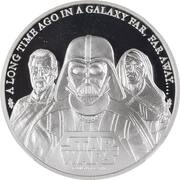5 Dollars - Elizabeth II Star Wars, Cook Islands, 2005 reverse image