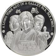 5 Dollars - Elizabeth II Star Wars, Cook Islands, 2005 reverse image