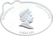5 Dollars - Elizabeth II Papal Visit to Bavaria obverse image