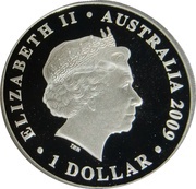 1 Dollar - Elizabeth II 4th Portrait - International Year of Astronomy - Silver Proof obverse image