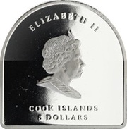 5 Dollars - Elizabeth II Papal Visit to Mariazell obverse image