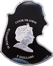 5 Dollars - Elizabeth II Benedict XVI 80th Birthday obverse image