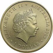 1 Dollar - Elizabeth II 4th Portrait - 100 Years of Swimming Excellence obverse image