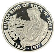 5 Dollars - Elizabeth II "Love Me Tender", Cook Islands, 2007 reverse image