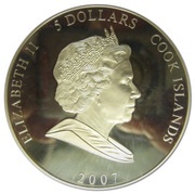 5 Dollars - Elizabeth II Diamond Wedding Anniversary obverse image