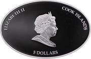5 Dollars - Elizabeth II World Peace Day obverse image