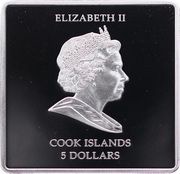 5 Dollars - Elizabeth II Apostel Petrus obverse image