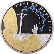 5 Dollars - Elizabeth II Urbi et Orbi, Cook Islands, 2008 reverse image