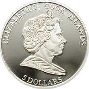 5 Dollars - Elizabeth II Gate Church of the Trinity obverse image