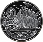 5 Dollars - Elizabeth II Lawson, Cook Islands, 2008 reverse image
