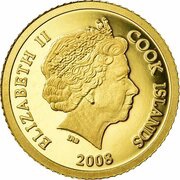 5 Dollars - Elizabeth II Aristotle obverse image