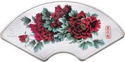 5 Dollars - Elizabeth II Magnificent Peony, Cook Islands, 2008 reverse image