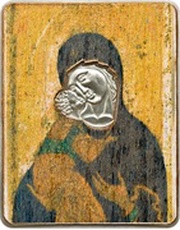 5 Dollars - Elizabeth II Theotokos of Vladimir, Cook Islands, 2008 reverse image