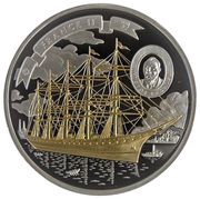 5 Dollars - Elizabeth II France II, Cook Islands, 2008 reverse image