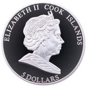 5 Dollars - Elizabeth II Vatican State anniversary obverse image