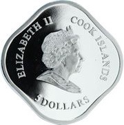 5 Dollars - Elizabeth II Apostolic Journey to the Holy Land obverse image