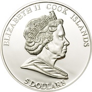 5 Dollars - Elizabeth II Endeavour obverse image