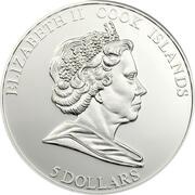 5 Dollars - Elizabeth II Ferrari F2008 obverse image