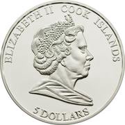 5 Dollars - Elizabeth II Giant Anteater obverse image