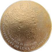 5 Dollars - Elizabeth II The Moon obverse image