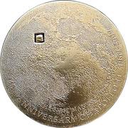 5 Dollars - Elizabeth II The Moon, Cook Islands, 2009 reverse image