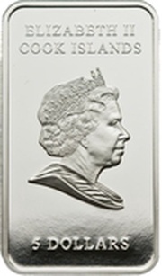 5 Dollars - Elizabeth II The Legend obverse image