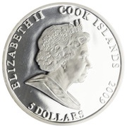 5 Dollars - Elizabeth II Solar System obverse image