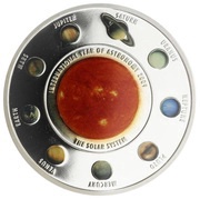 5 Dollars - Elizabeth II Solar System, Cook Islands, 2009 reverse image