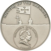 5 Dollars - Elizabeth II 1st Crusade obverse image