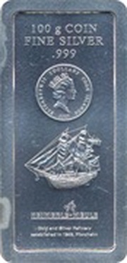 5 Dollars - Elizabeth II Bounty obverse image